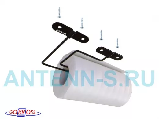 Держатель для бумажных полотенец к полке изогнутый 