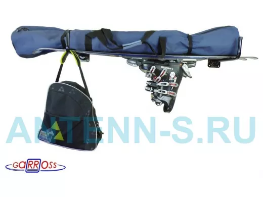 Кронштейны для лыж и сноубордов к стене 