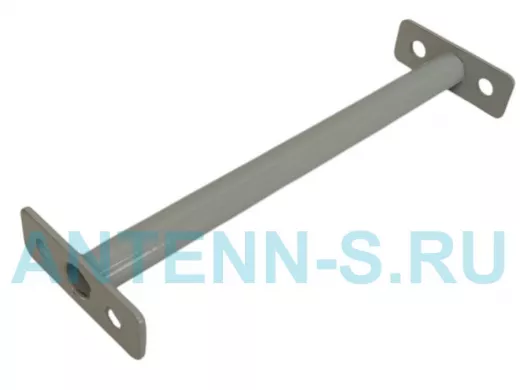 Кронштейн для многоуровневых полок, диаметр 12мм длина 165мм, серый, 1 шт 