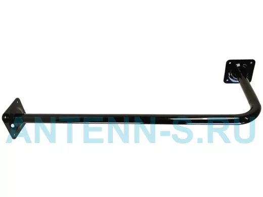 Поручень угловой для домов снаружи и внутри, ширина  80см высота 30см 