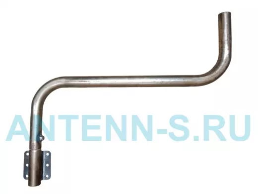 Кронштейн антенный поворотный, вылет 55 см, вверх 23 см 