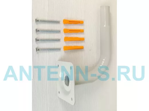 Кронштейн для видеокамер и антенн, вылет 16 см, вверх 23см 