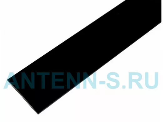 35.0 / 17.5 мм 1м термоусадка черная  REXANT