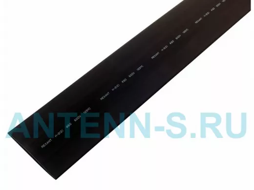 60,0 / 30,0 мм 1м термоусадка чёрная REXANT