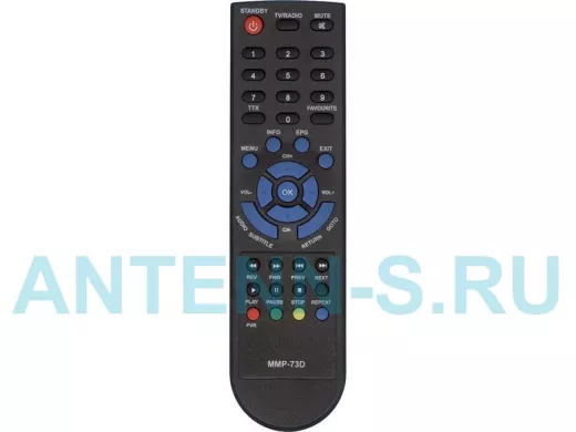 Пульт для спутниковых ресиверов Mystery MMP-73D ic Delly SAT.dvb-t2 для эфирных ресиверов