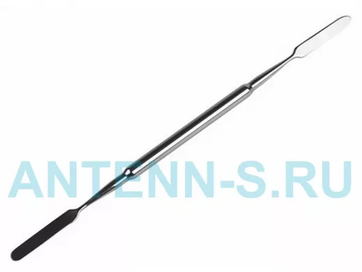 Спуджер металлический (Лопатка двухсторонняя) ЛП-04 180мм "ABI-28871"