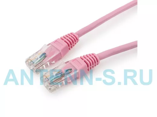 Патч-корд Cablexpert  PP12-0.5M/R кат.5e, 0.5м, UTP, литой, многожильный (красный) PP12-0.5M/R