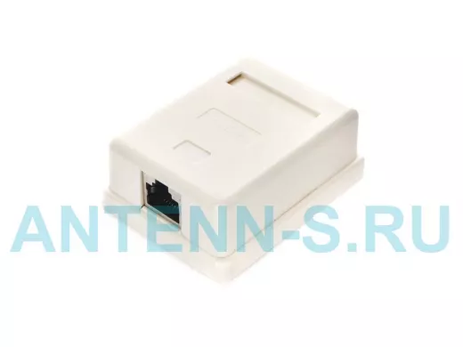 Розетка NAS212 RJ-45 кат.STP 5e внешняя экранированная 1 порт, 110&Krone NAS212