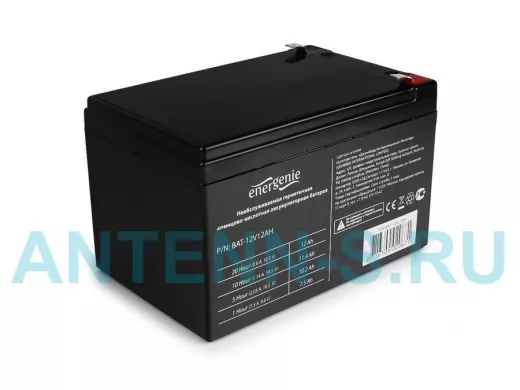 Аккумулятор 12 А/ч 12В для Источников Бесперебойного Питания Energenie BAT-12V12AH BAT-12V12AH