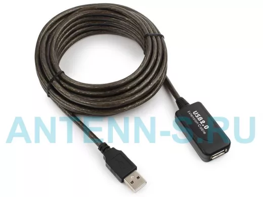 Кабель удлинитель активный USB "ABBIKUS-32932"  5метров , AM/AF, 5м,  USB 2.0 для надёжного сигнала