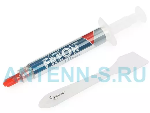 Термопаста Gembird FreOn Ultra GF-21-3 для радиаторов, 3 г, шприц GF-21-3
