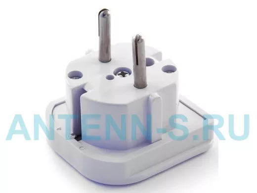 Сетевой переходник  питания Gembird A-AC-UKEU-001, с вилки EU,UK в RU A-AC-UKEU-001