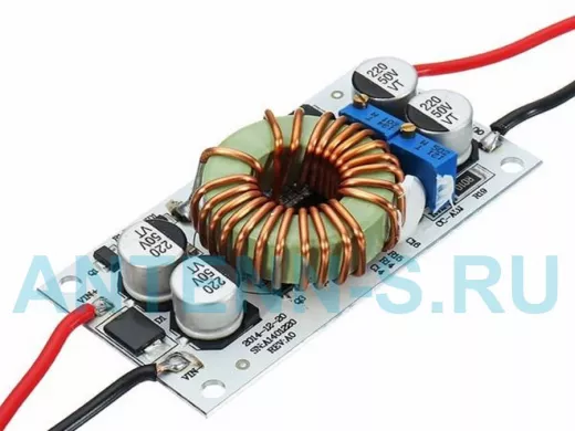 модуль DC-DC повышающий вход 5-48В выход 10-50В с регулятором тока до 8А, 250Вт  "BP-39968"