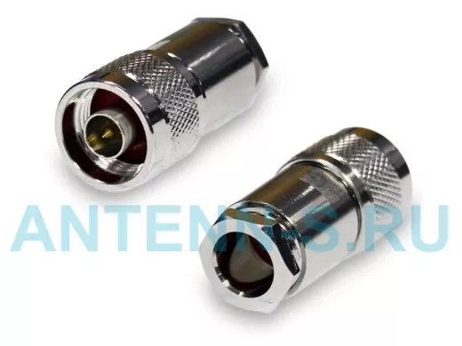 Разъем N(male) RG213 сборный под пайку (N-112B, GN-302E, N-7304E, штекер)