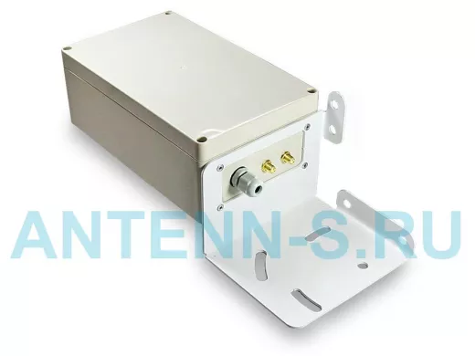 Кронштейн KGG-SMAx2 с гермобоксом для параболической 3G/WiFi/4G MIMO антенны