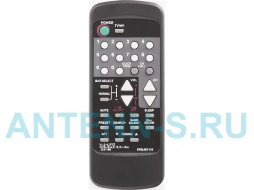 Телевиз. пульт  Orion 076L067110  TV