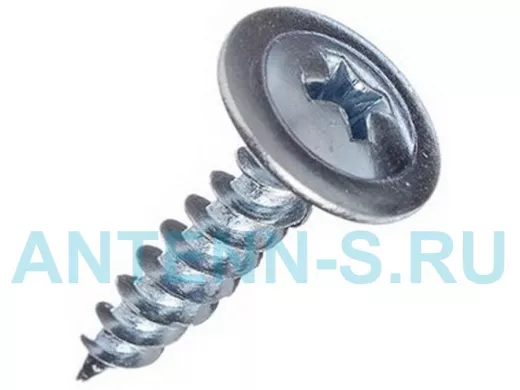 Саморезы 4,2х32 полусфера-прессшайба, цинк  5660шт "ABI-KREP 52515" 15 кг, шлиц PH2, 2,65г