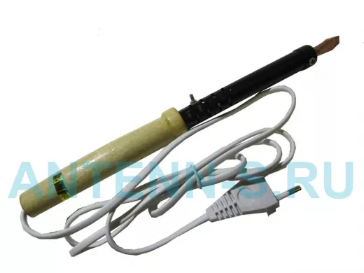 Паяльник  80Вт 220В "PLK-6384" деревянная ручка  ЭПЦН