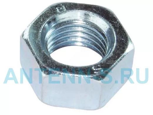 Гайки оцинкованные  М4 DIN 934 (20833 шт) "ABI-KREP 6985"  15кг под ключ 7мм, вес 1шт 0,72г