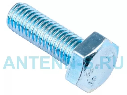 Болт оцинкованный  6х 25 DIN 933 (2290шт) 