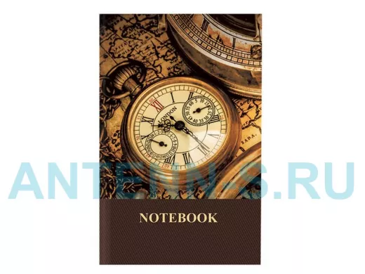 Блокнот 7БЦ А5 96л., обл. ламин., кл. "BR-72219", Время, 135*206мм