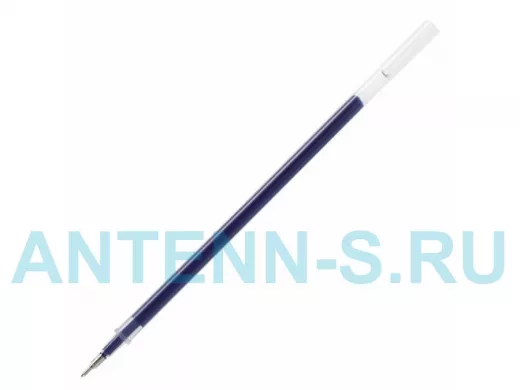 Стержень гелевый "BR-75241" 130мм, СИНИЙ, игольчатый пишущий узел 0,5мм, линия 0,35мм