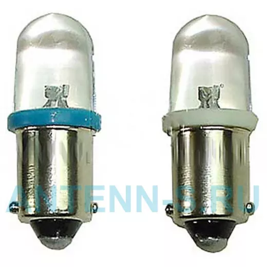 Лампочки светодиодные 502 синие с цоколем 00621