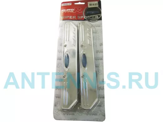 Спойлер на щетки дворника 08-2 B хром с подсветкой