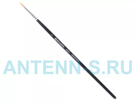 Кисть художественная проф. "BR-80137" ART CLASSIC, синтетика жесткая, круглая, № 1, короткая ручка