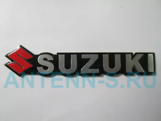 Наклейка SUZUKI 14,5x3 см на двухстороннем скотче №40