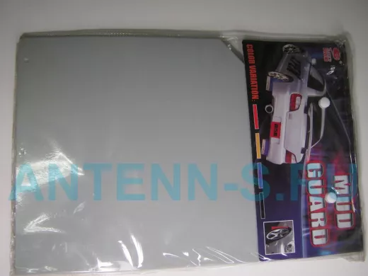 Брызговик без надписи серый   00000 (в наборе 2 брызговика)( Размер: 255мм х 380мм)