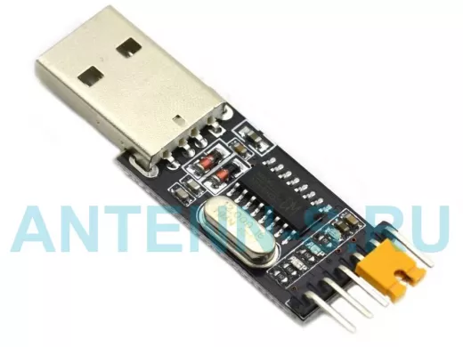 Преобразователь USB  UART на CH340, USB 2,2, 6pin